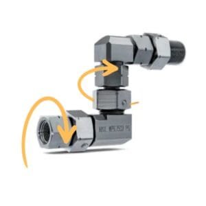 Racor Doble Giro Flex Twist Z 360 para mangueras profesionales