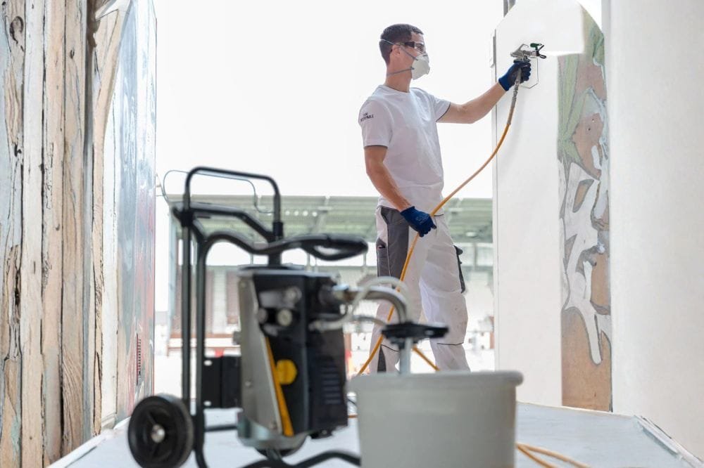 pistola para pintar techos